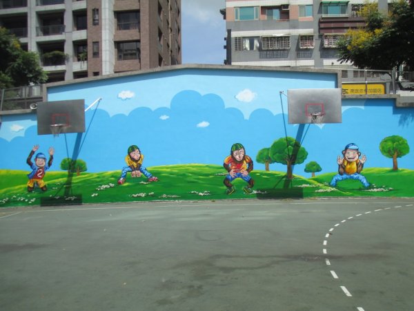 光明國小校舍圖